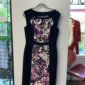 Beautiful floral, White House, Black market, dress
